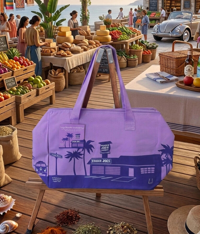 Trader Joe’s Spring 2026 Lavendee Large Insulated Bag